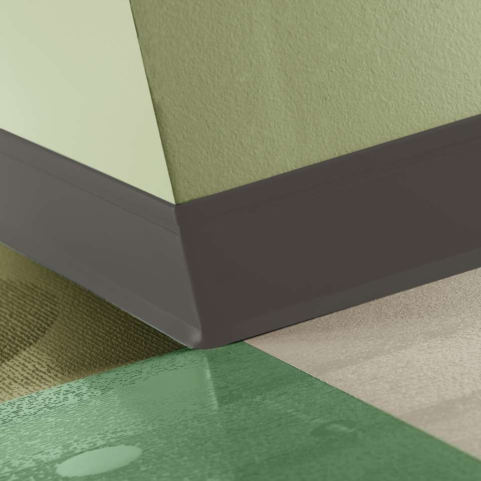 Tarkett - Perceptions - Recess Toe 4 1⁄4” #47 Brown - Outer Corner (paquet de 25)