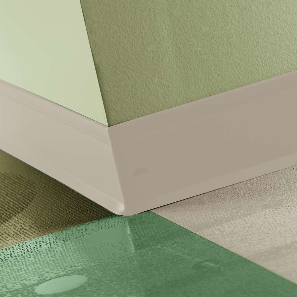 Tarkett - Perceptions - Recess Toe 4 1⁄4” #11 Canvas - Wallbase 120'