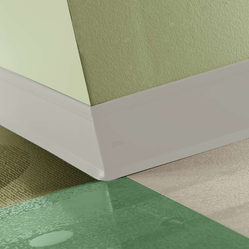 Tarkett - Perceptions - Recess Toe 4 1⁄4” #24 Grey Haze - Wallbase 120'