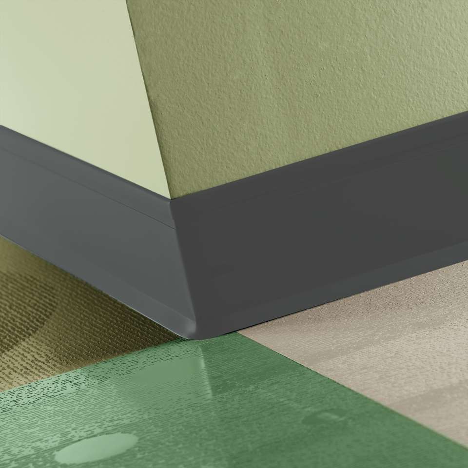 Tarkett - Perceptions - Recess Toe 4 1⁄4” #63 Burnt Umber - Wallbase 120'