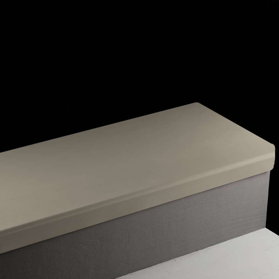 Tarkett - Marches d'escalier en vinyle - ST 29 SQ Service Weight Square Nose #29 Moon Rock 144" (paquet de 5)
