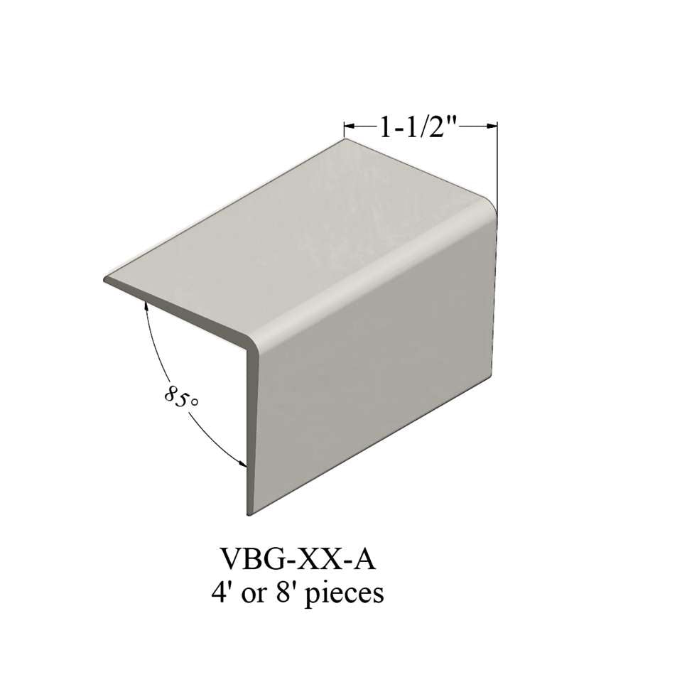 Tarkett - Corner Guards - VBG 24 A48 Corner Guard 1 ½” #24 Grey Haze - Wallbase 4'