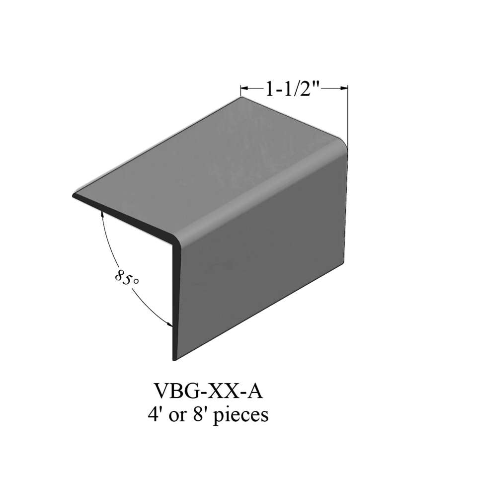 Tarkett - Corner Guards - VBG 40 A48 Corner Guard 1 ½” #40 Black - Wallbase 4'