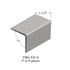 Tarkett - Corner Guards - VBG 55 A48 Corner Guard 1 ½” #55 Silver Grey - Wallbase 4'