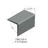 Tarkett - Corner Guards - VBG 86 A48 Corner Guard 1 ½” #86 Hunter Green - Wallbase 4'