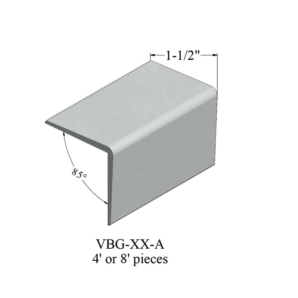 Tarkett - Corner Guards - VBG 21 A96 Corner Guard 1 ½” #21 Platinum - Wallbase 8'