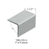 Tarkett - Corner Guards - VBG 21 A96 Corner Guard 1 ½” #21 Platinum - Wallbase 8'