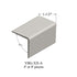 Tarkett - Corner Guards - VBG 24 A96 Corner Guard 1 ½” #24 Grey Haze - Wallbase 8'