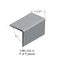 Tarkett - Corner Guards - VBG 28 A96 Corner Guard 1 ½” #28 Medium Grey - Wallbase 8'