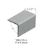 Tarkett - Corner Guards - VBG 38 A96 Corner Guard 1 ½” #38 Pewter - Wallbase 8'