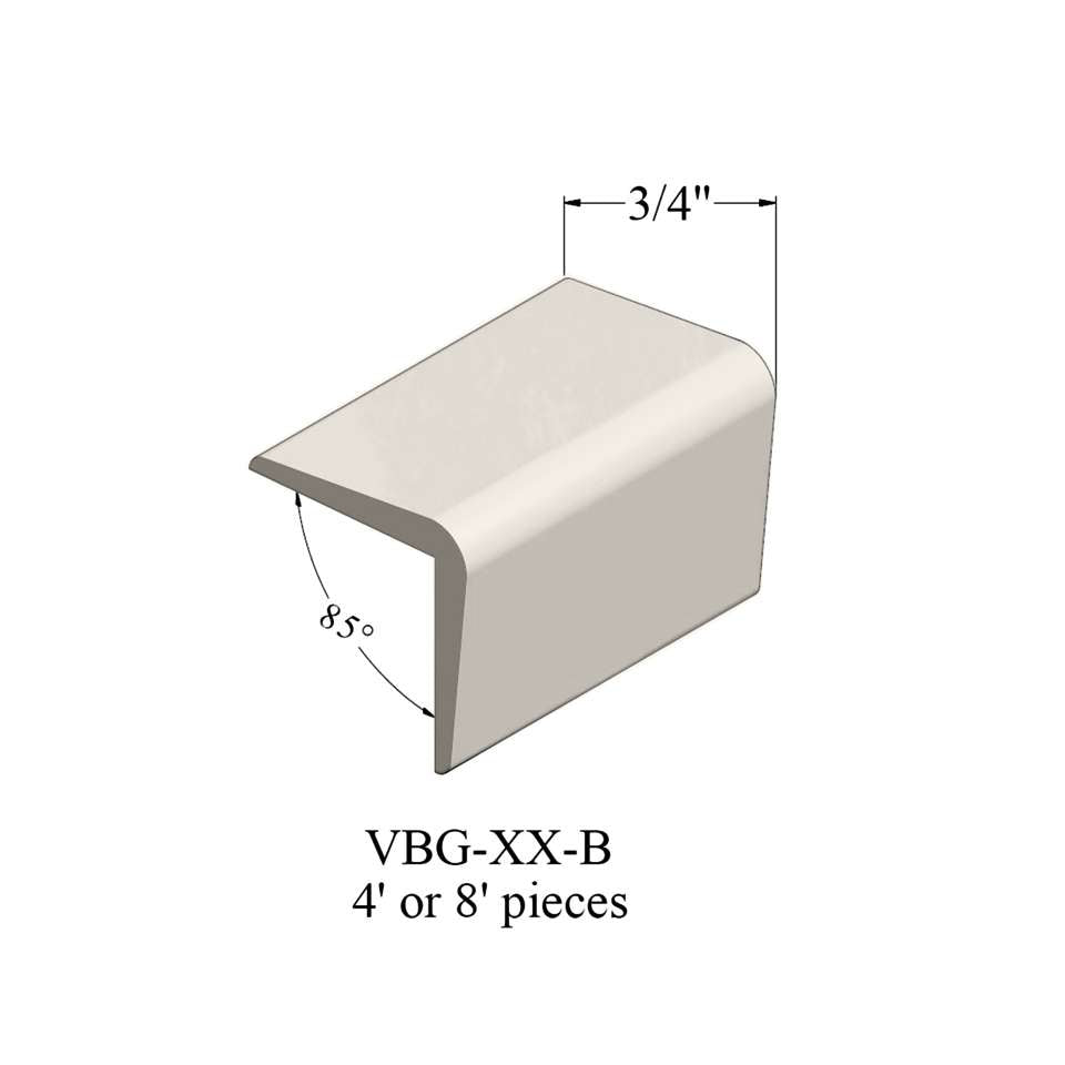 Tarkett - Corner Guards - VBG 01 B48 Corner Guard ¾" #1 Snow White - Wallbase 4'