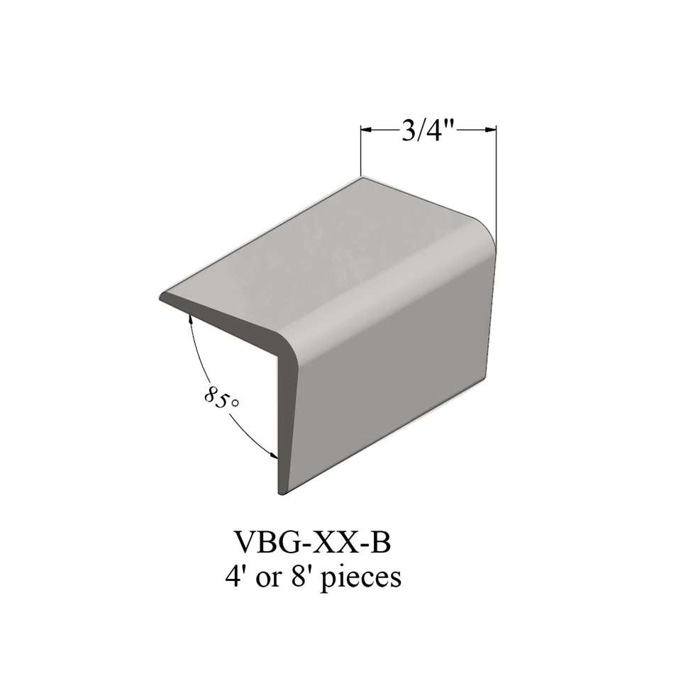 Tarkett - Corner Guards - VBG 55 B48 Corner Guard ¾" #55 Silver Grey - Wallbase 4'