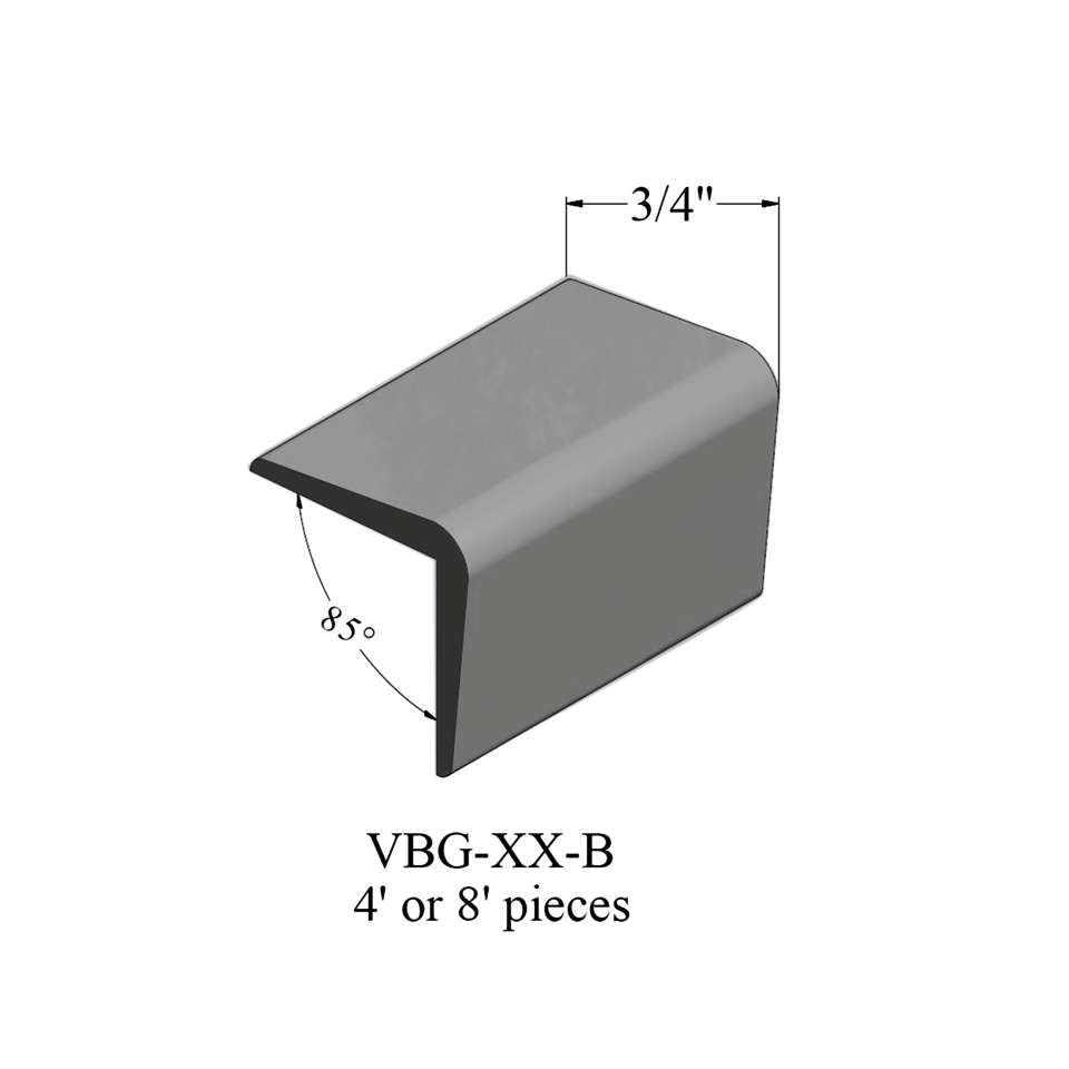 Tarkett - Corner Guards - VBG 63 B48 Corner Guard ¾" #63 Burnt Umber - Wallbase 4'