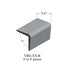 Tarkett - Corner Guards - VBG 71 B96 Corner Guard ¾" #71 Storm Cloud - Wallbase 8'