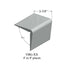 Tarkett - Corner Guards - VBG 21 48 Corner Guard 2 3⁄8" #21 Platinum - Wallbase 4'