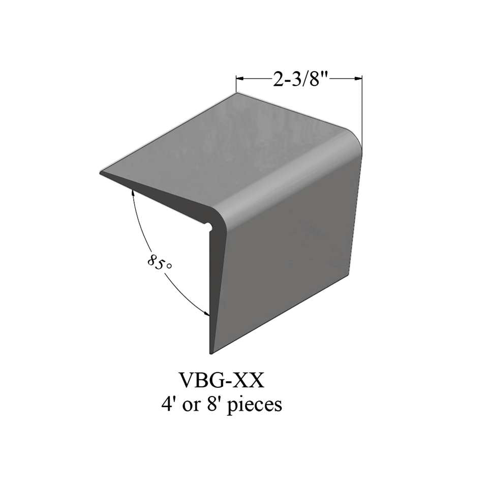 Tarkett - Corner Guards - VBG 48 48 Corner Guard 2 3⁄8" #48 Grey - Wallbase 4'