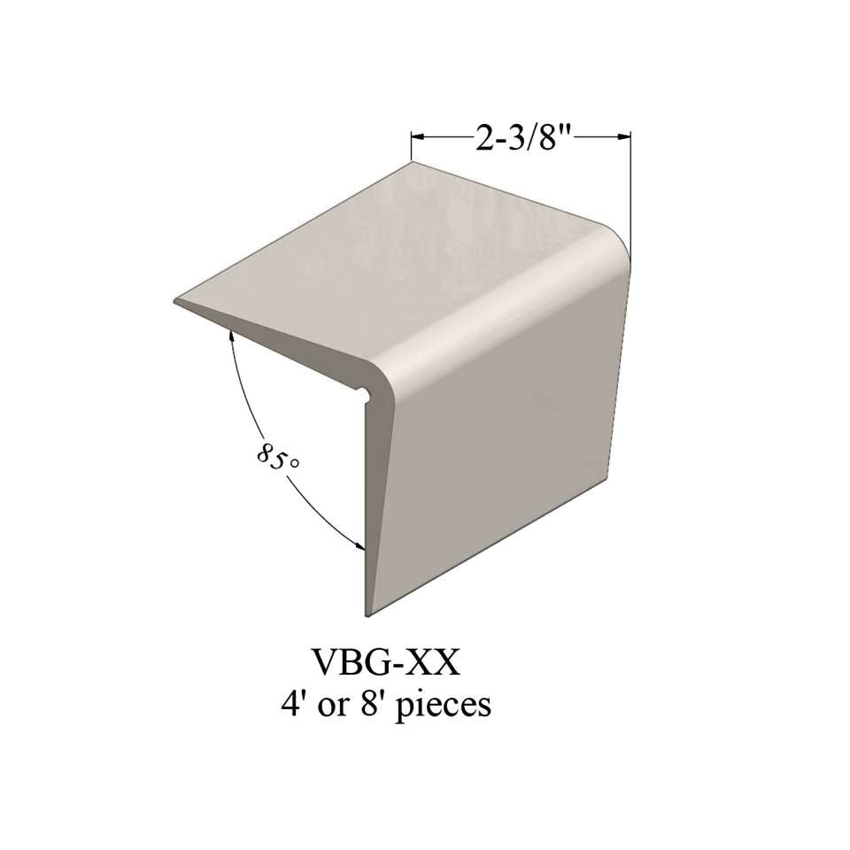 Tarkett - Corner Guards - VBG 01 96 Corner Guard 2 3⁄8" #1 Snow White - Wallbase 8'