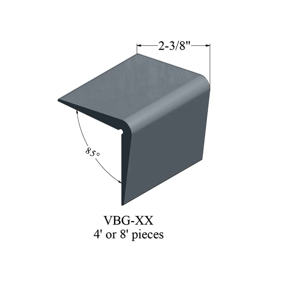 Tarkett - Corner Guards - VBG 18 96 Corner Guard 2 3⁄8" #18 Navy Blue - Wallbase 8'
