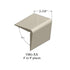 Tarkett - Corner Guards - VBG 34 96 Corner Guard 2 3⁄8" #34 Almond - Wallbase 8'