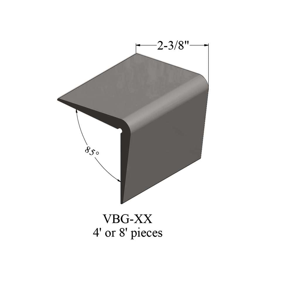 Tarkett - Corner Guards - VBG 47 96 Corner Guard 2 3⁄8" #47 Brown - Wallbase 8'