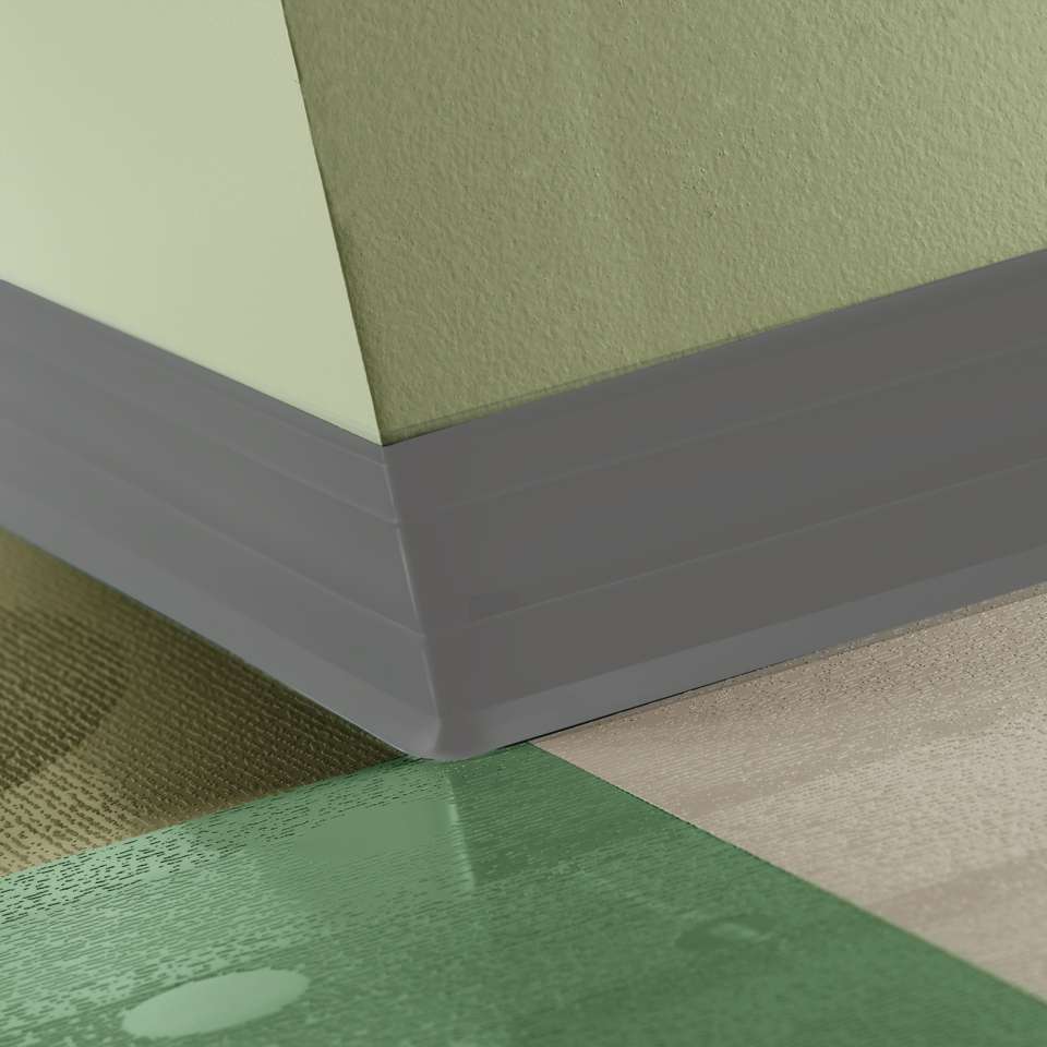 Tarkett - Perceptions - Royale 4 1/4" #48 Grey - Wallbase 120'