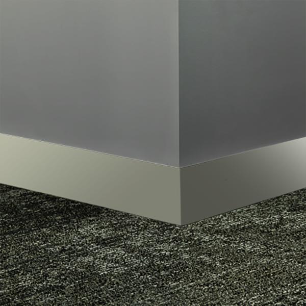 Tarkett - Plinthe Millwork profilée en caoutchouc Monument #TG5 Macadamia 4" x 8' (paquet de 8)