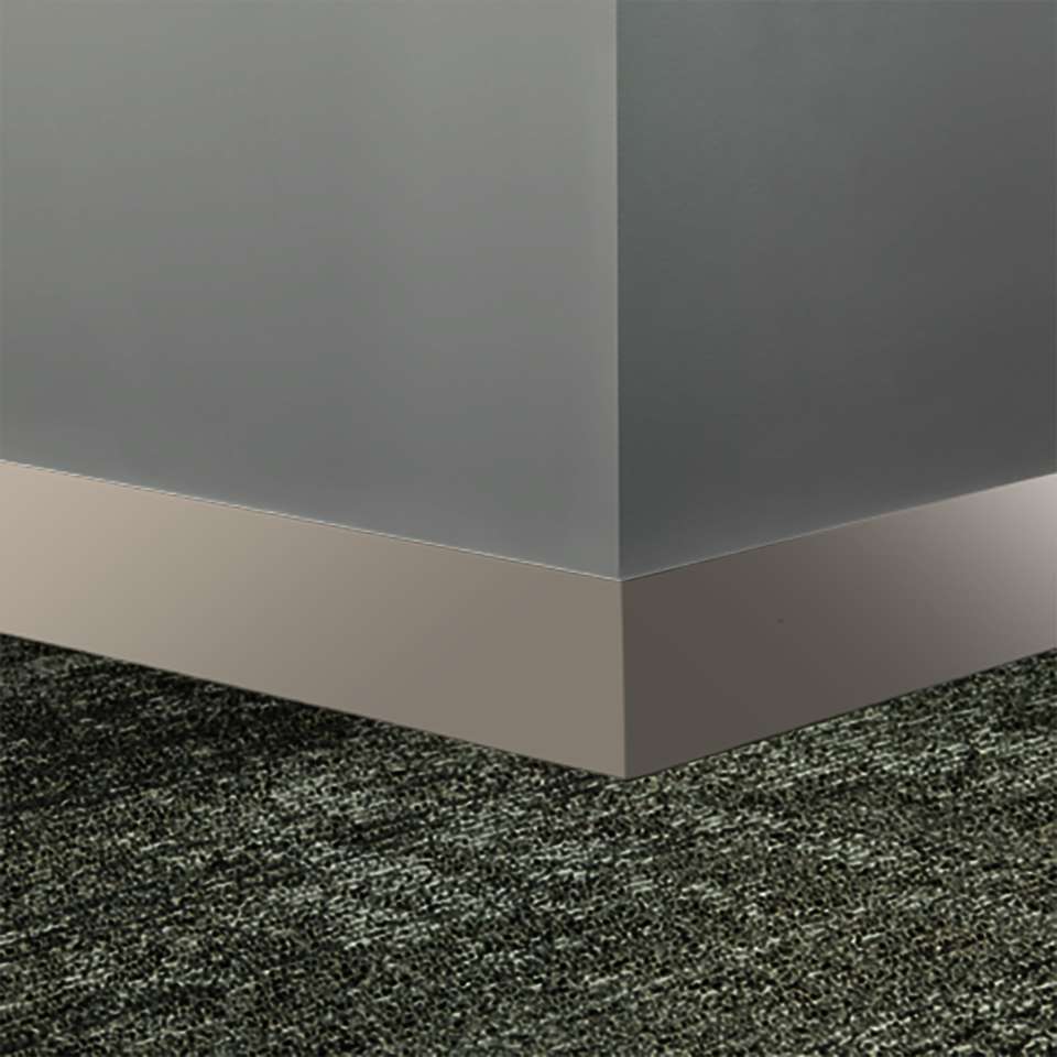 Tarkett - Système de finition murale Millwork - MW 31 S25 Monument 2 1⁄2” #31 Zephyr - Wallbase 8' (paquet de 8)
