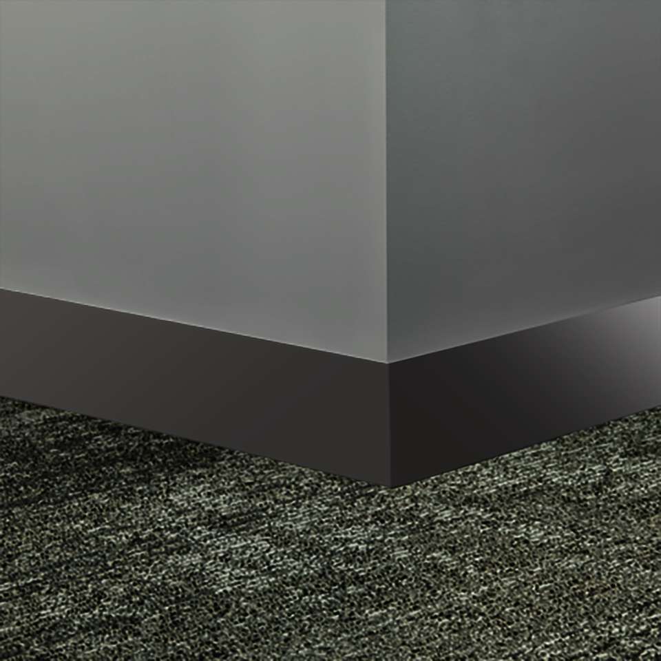 Tarkett - Système de finition murale Millwork - MW 44 S25 Monument 2 1⁄2” #44 Dark Brown - Wallbase 8' (paquet de 8)