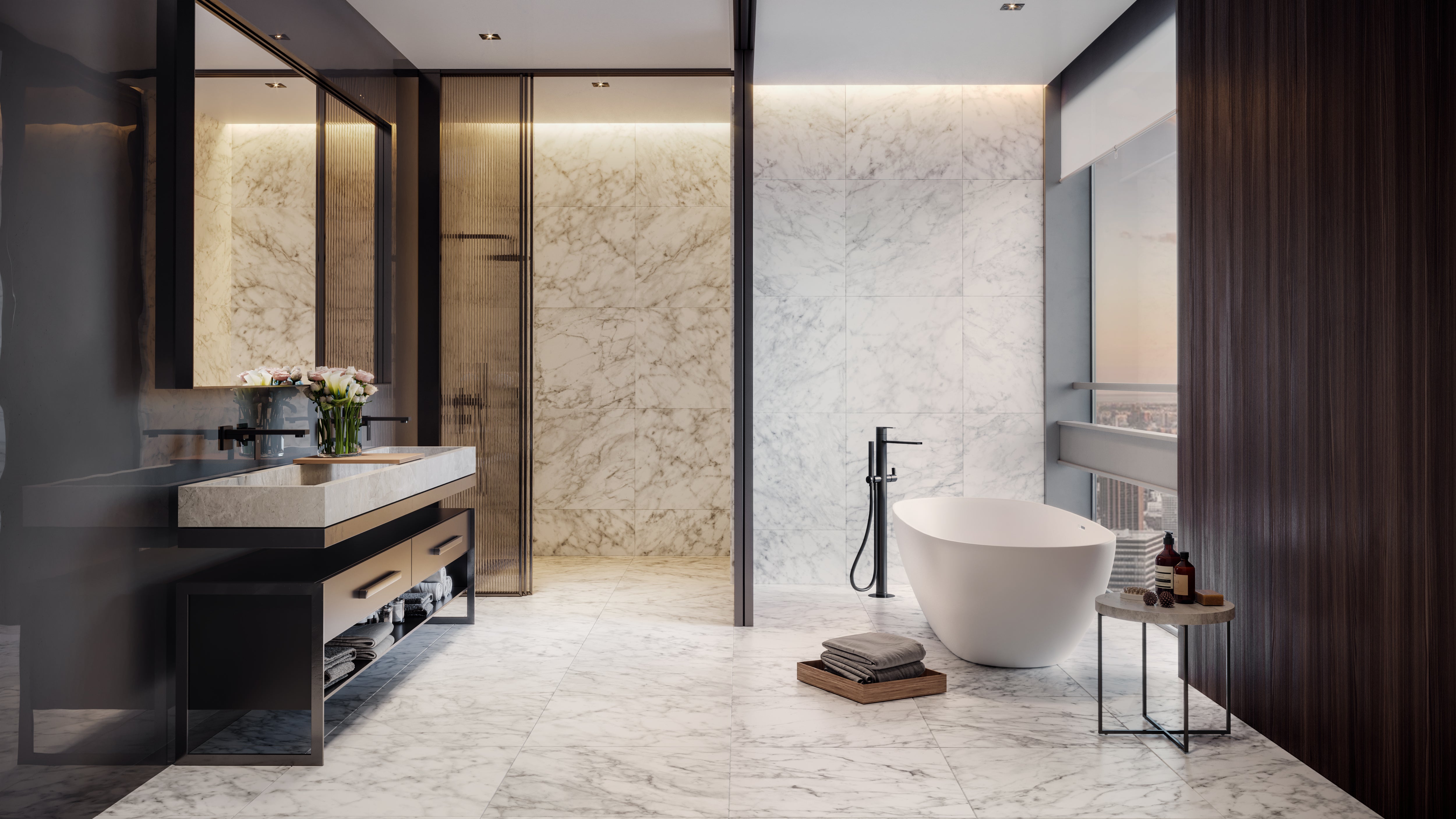 Anatolia Tuiles de céramique Plata Carrara Abisso