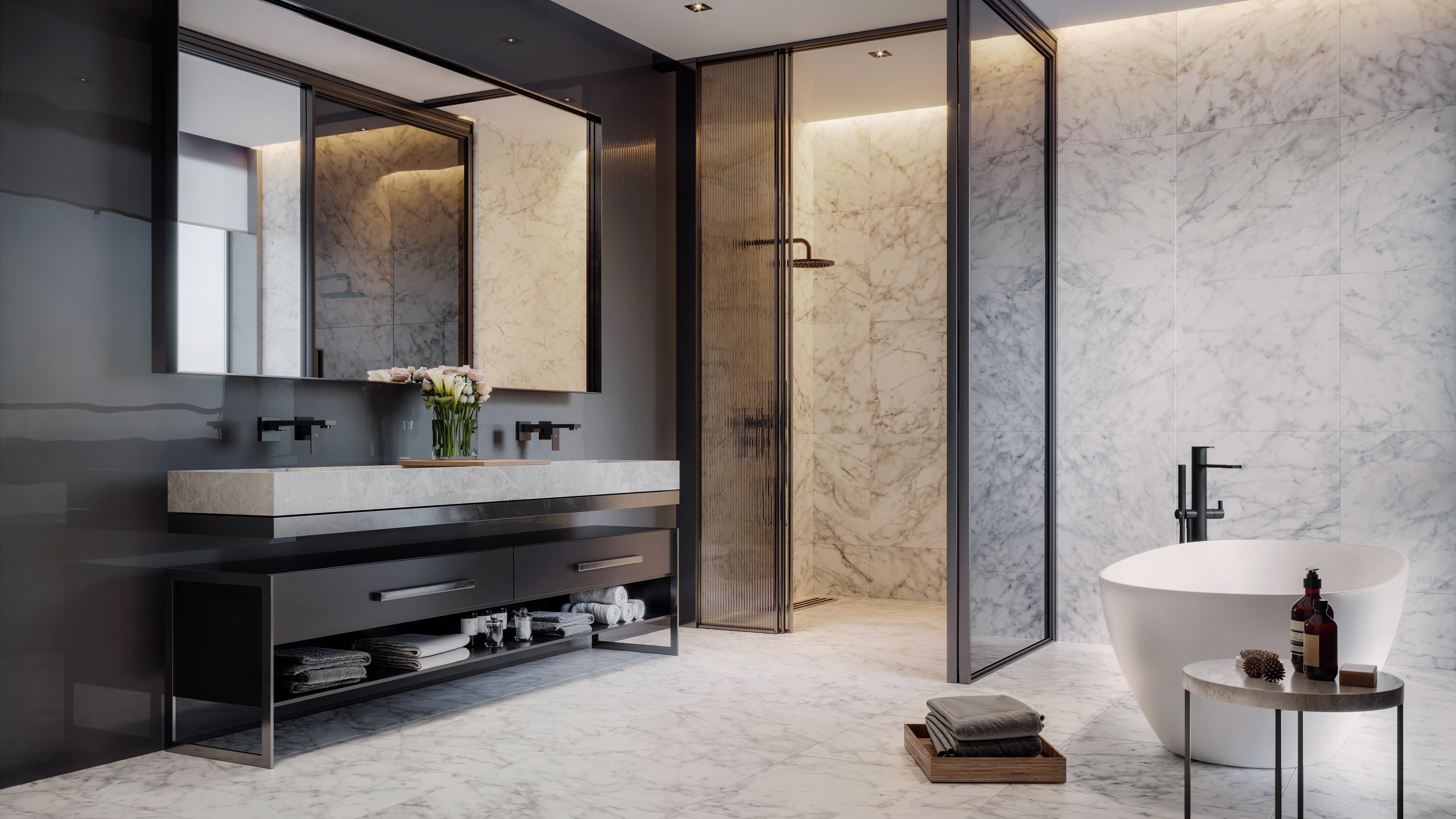 Anatolia Tuiles de céramique Plata Carrara Abisso