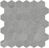 Anatolia - 5 cm Nord Palladium Hexagon Matte Color Body Porcelain Mosaic || 4501-0392-1
