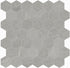 Anatolia Nord Palladium Hexagon Mosaic Tile 2"