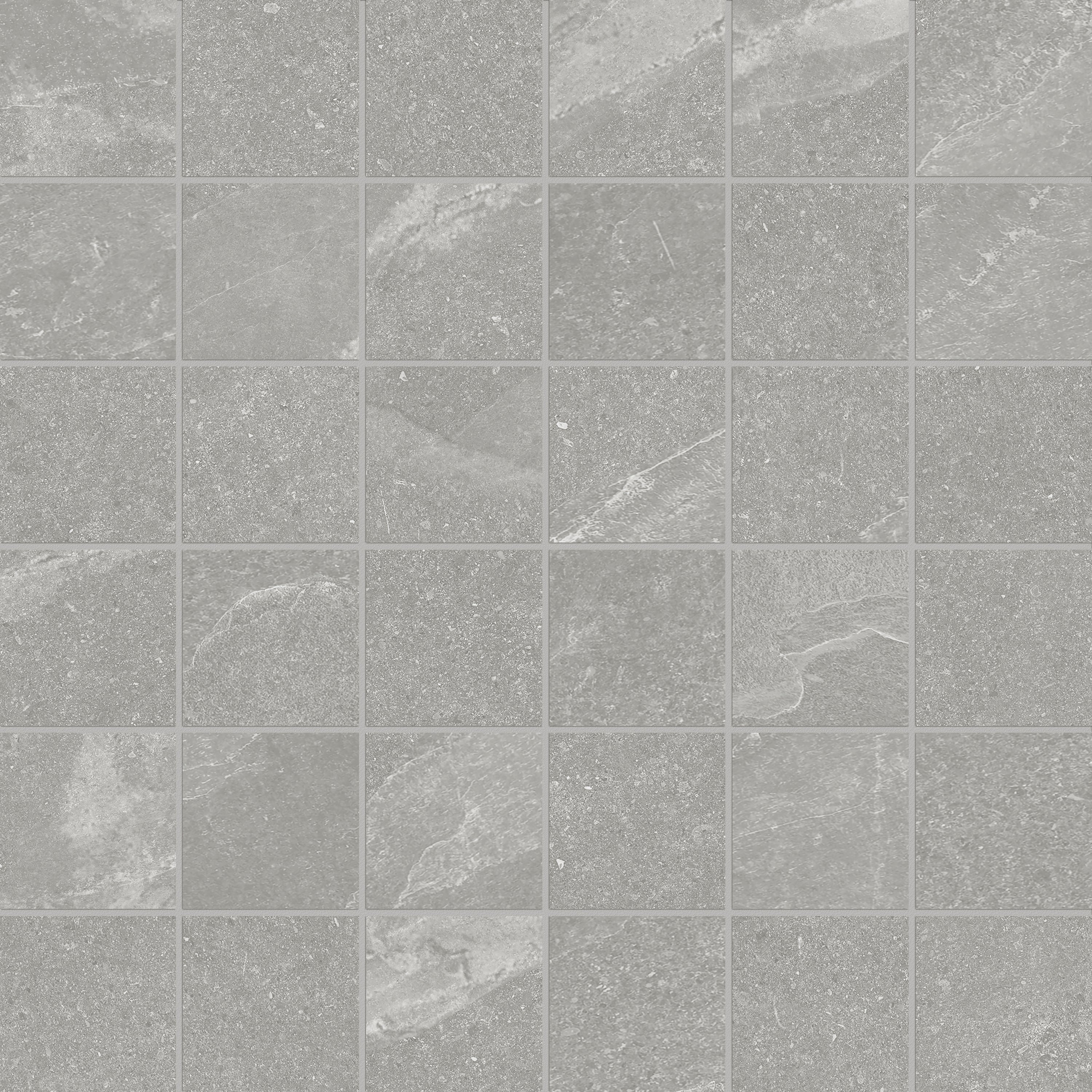 Anatolia Nord Palladium Hexagon Mosaic Tile 2" x 2"