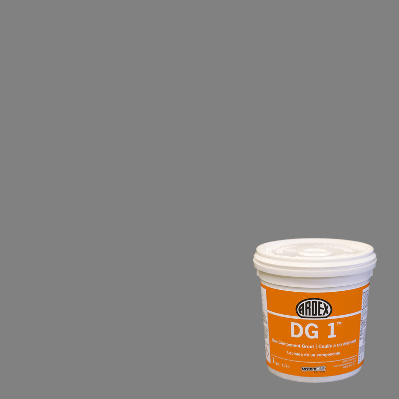 Ardex - Coulis pré-mélangé DG 1 #44 Raw Steel 3.79 L