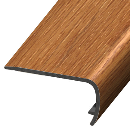 Versatrim - Nez de marche VersaEdge Standard PVC #455 Barn Oak - 1" (25.4 mm) x 2" x 94"