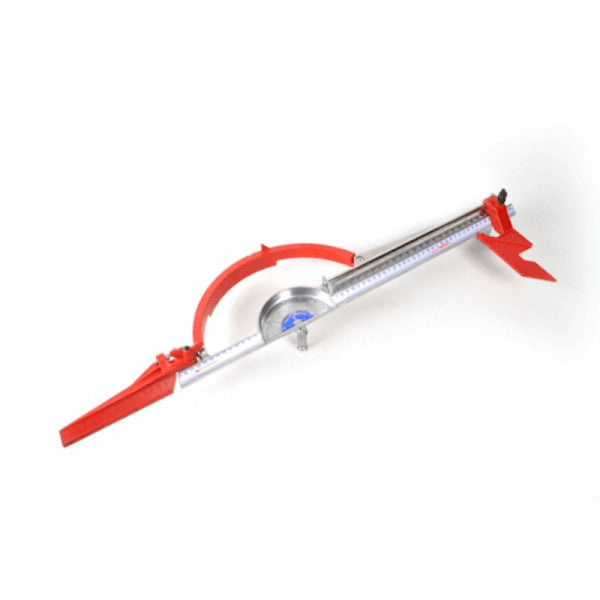 Montolit - Guide de coupe gradué en pouces pour couteaux 63P3/75P3/93P3 - 24"