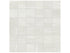 Anatolia - Mosaïque de porcelaine Crux Ivory mate 2" x 2"