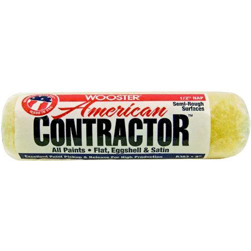 Seymour Midwest - Rouleau American Contractor 18'' - 3/8" d'épaisseur avec embouts