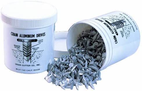 Crain - Vis en aluminium - 1/8" x 5/8"