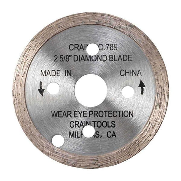 Crain - Lame diamantée pour plinthe - 2 5/8"