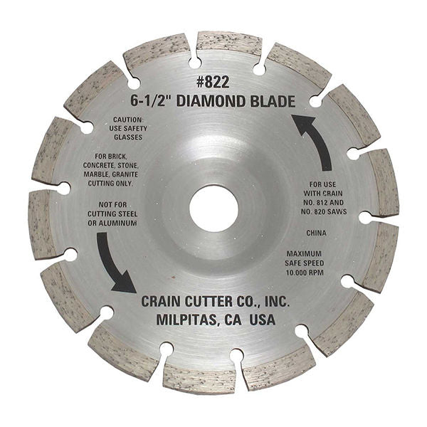 Crain - Lame de diamant de dégagement - 6.5"