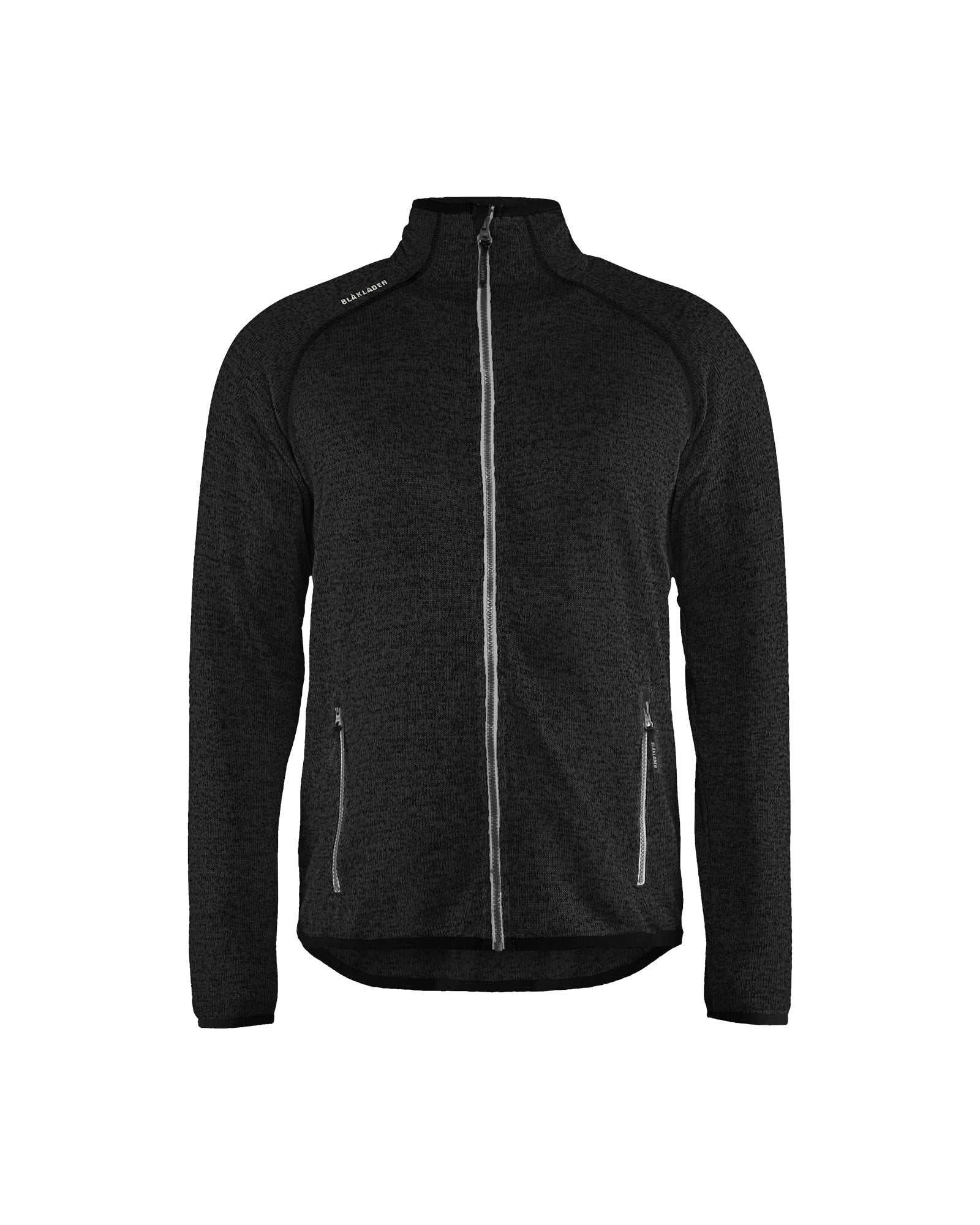 Blaklader - Veste en tricot gris anthracite et blanc Large