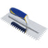QEP - Encoche carrée pour truelle en acier inoxydable avec poignée confortable de 1/4 po x 3/8 po x 1/4 po (6 mm x 10 mm x 6 mm)