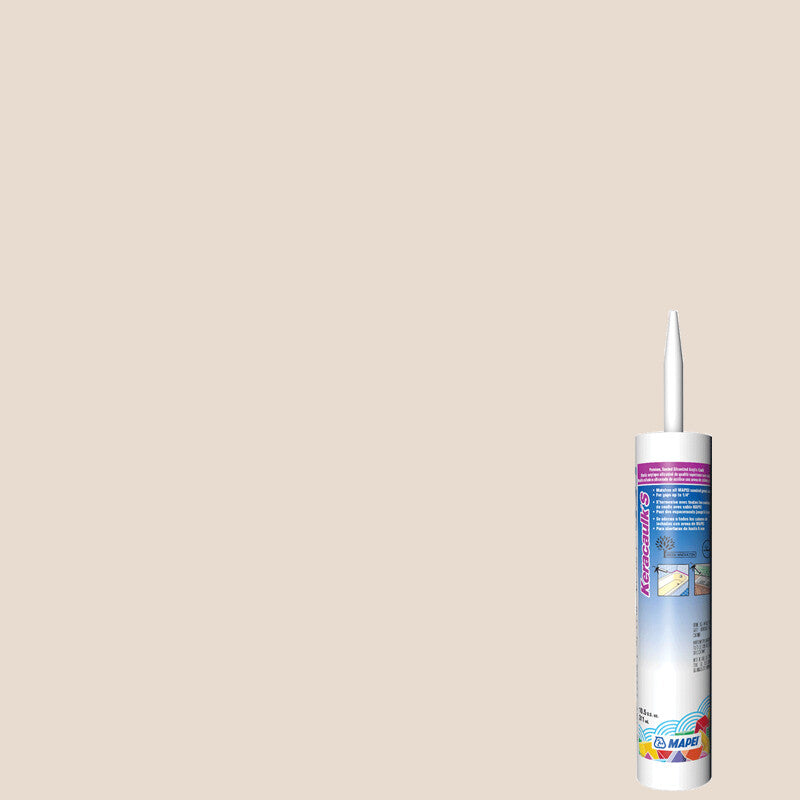 Mapei - Keracaulk S Scellant acrylique siliconisé avec sable #5222 Beurre de Miel 311 mL