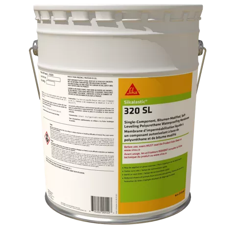 Sika - Membrane d'étanchéité liquide Sikalastic - 320 SL 18.9 L
