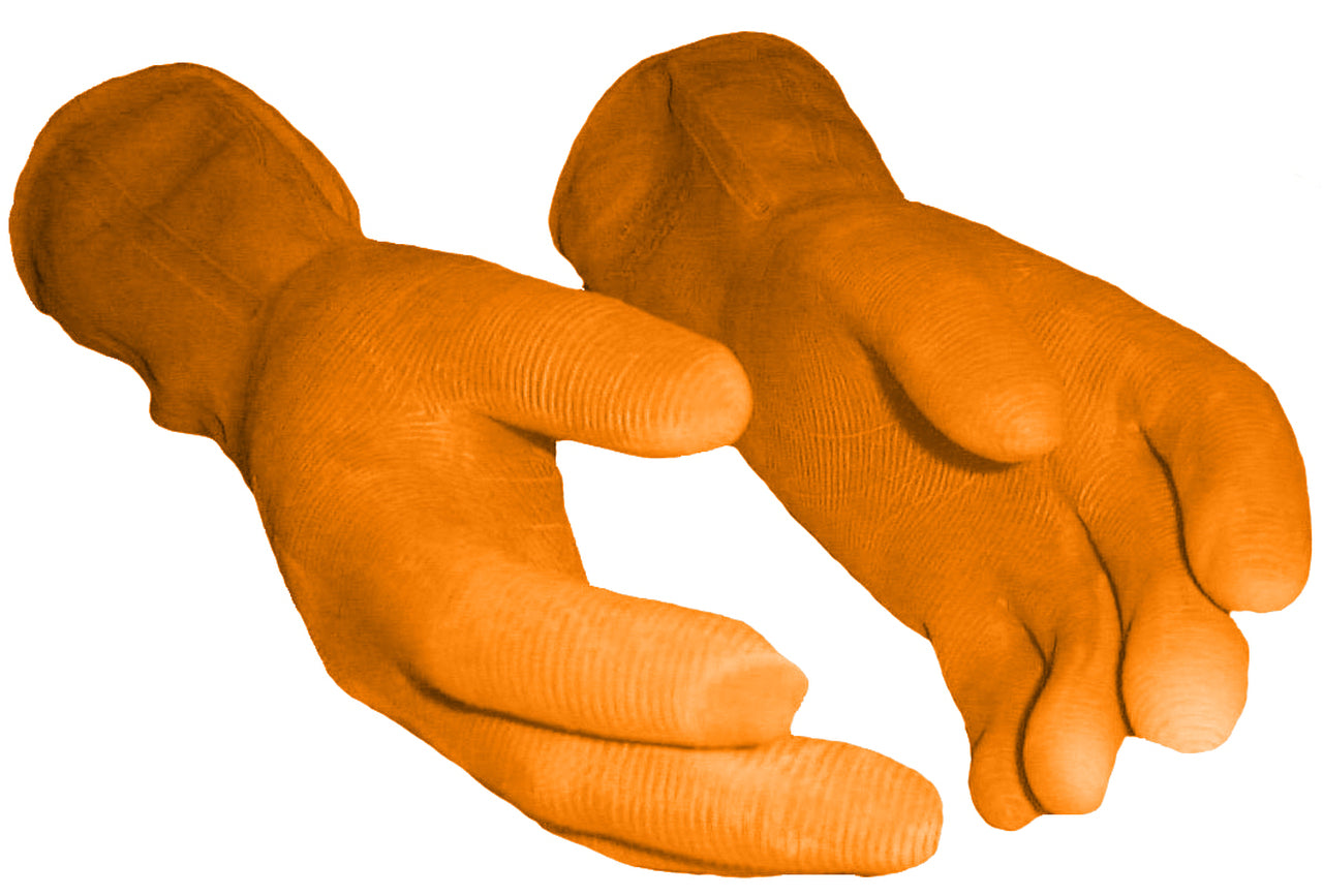 Troxell - Gants de carreleur orange - Medium