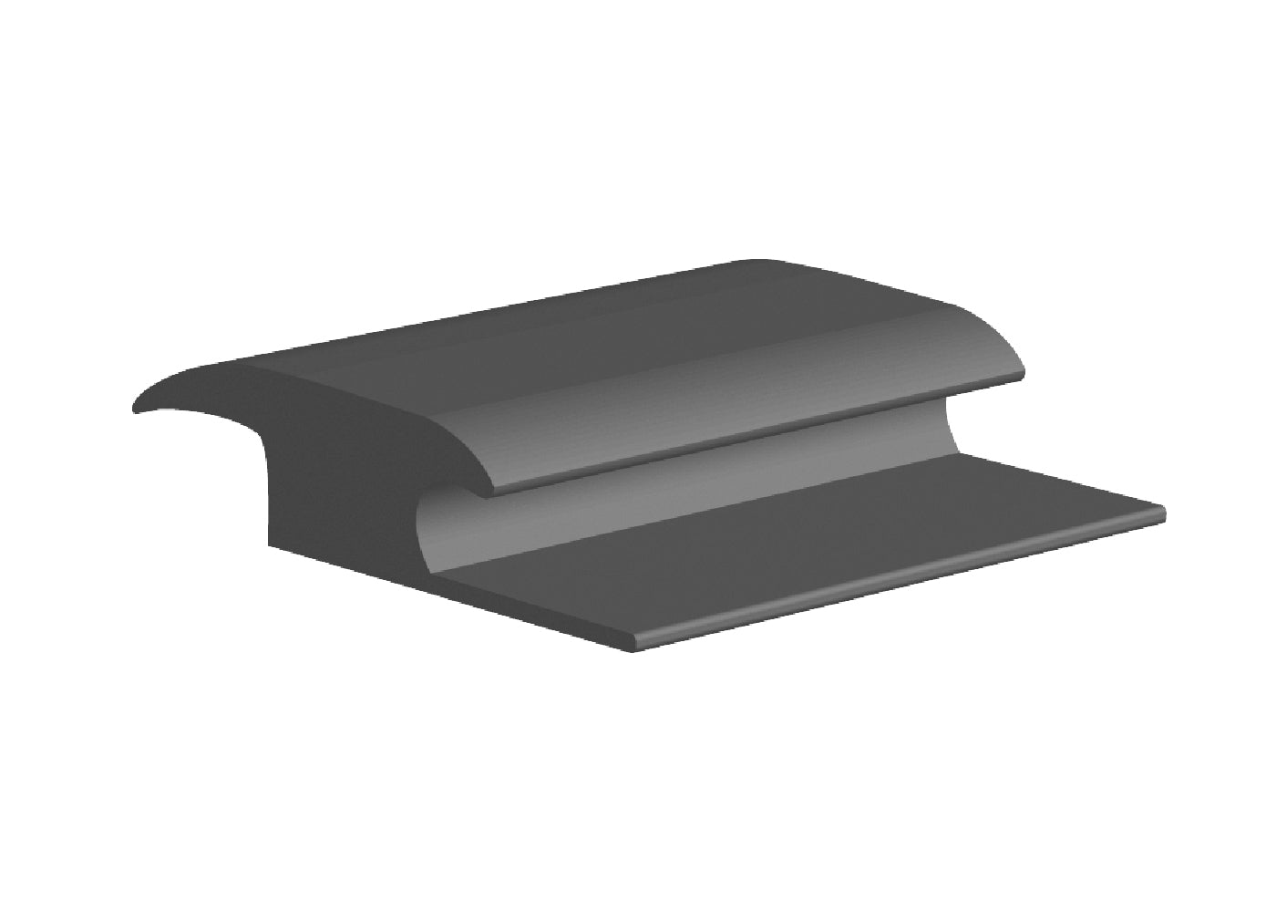Core Flooring - Réducteur pour tapis en vinyle #6 Almond - de 3/8" (9.5 mm) à 5/16" (7.9 mm) x 1-9/16" x 12'