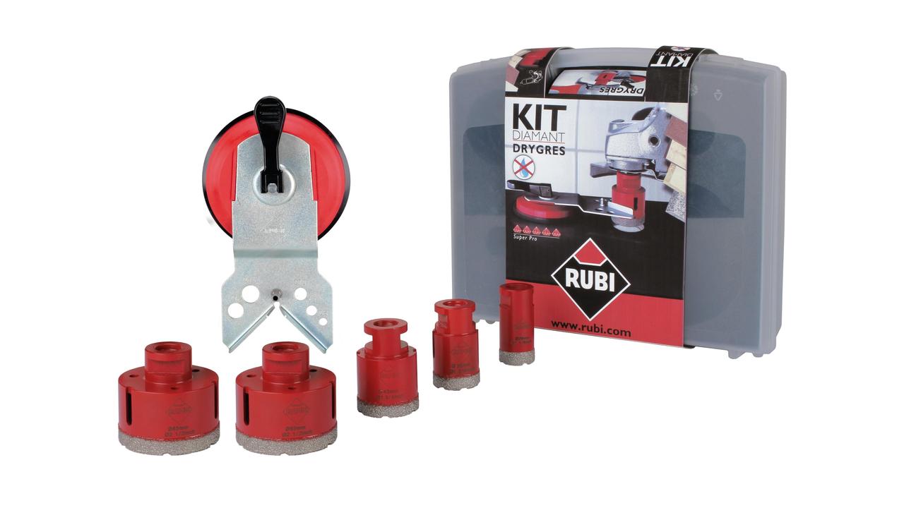 Rubi - Ensemble 5 Brocas Drygres Rosca 5/8"