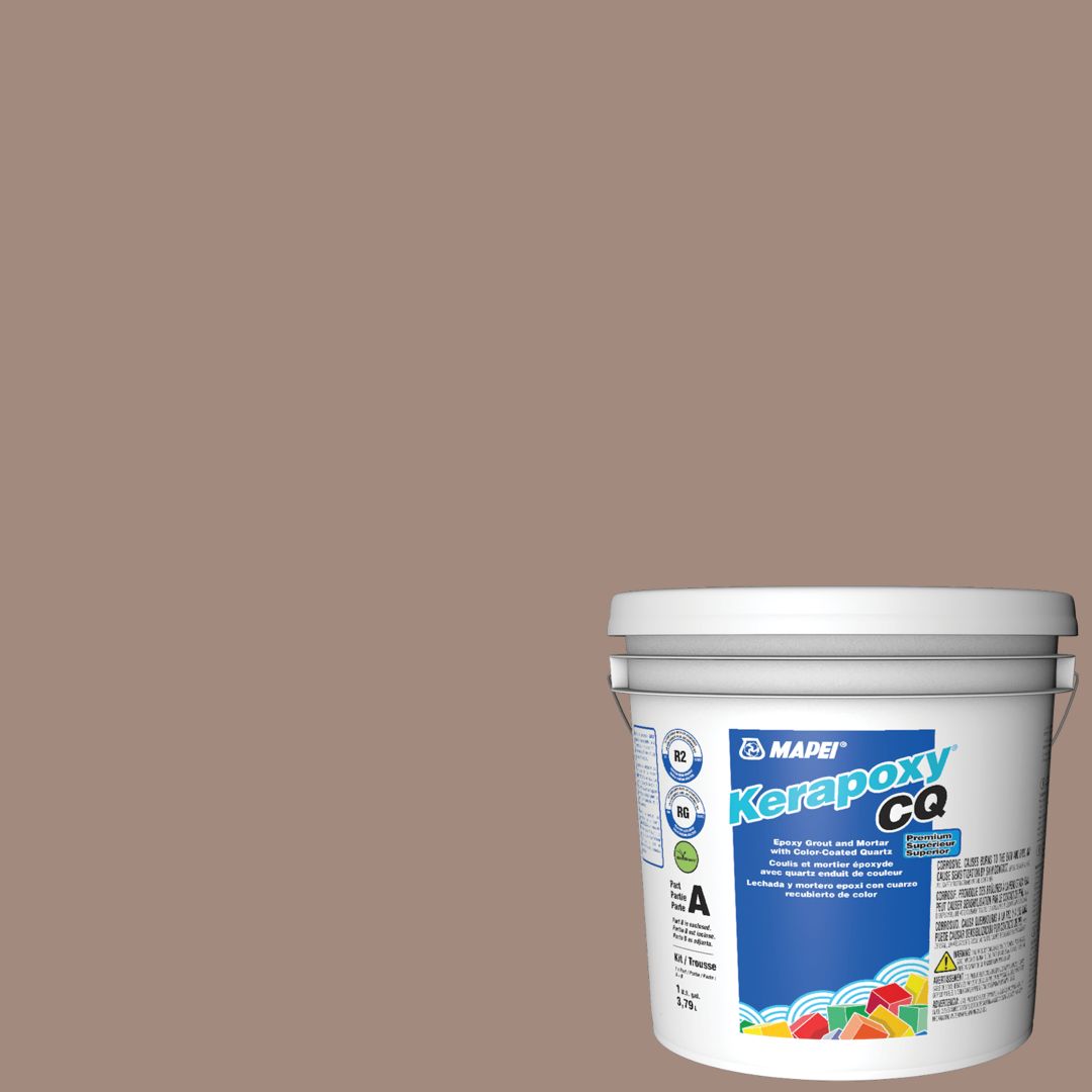 Mapei - Kerapoxy CQ Coulis époxy premium avec quartz coloré #5225 Tempête de sable 3.79 L
