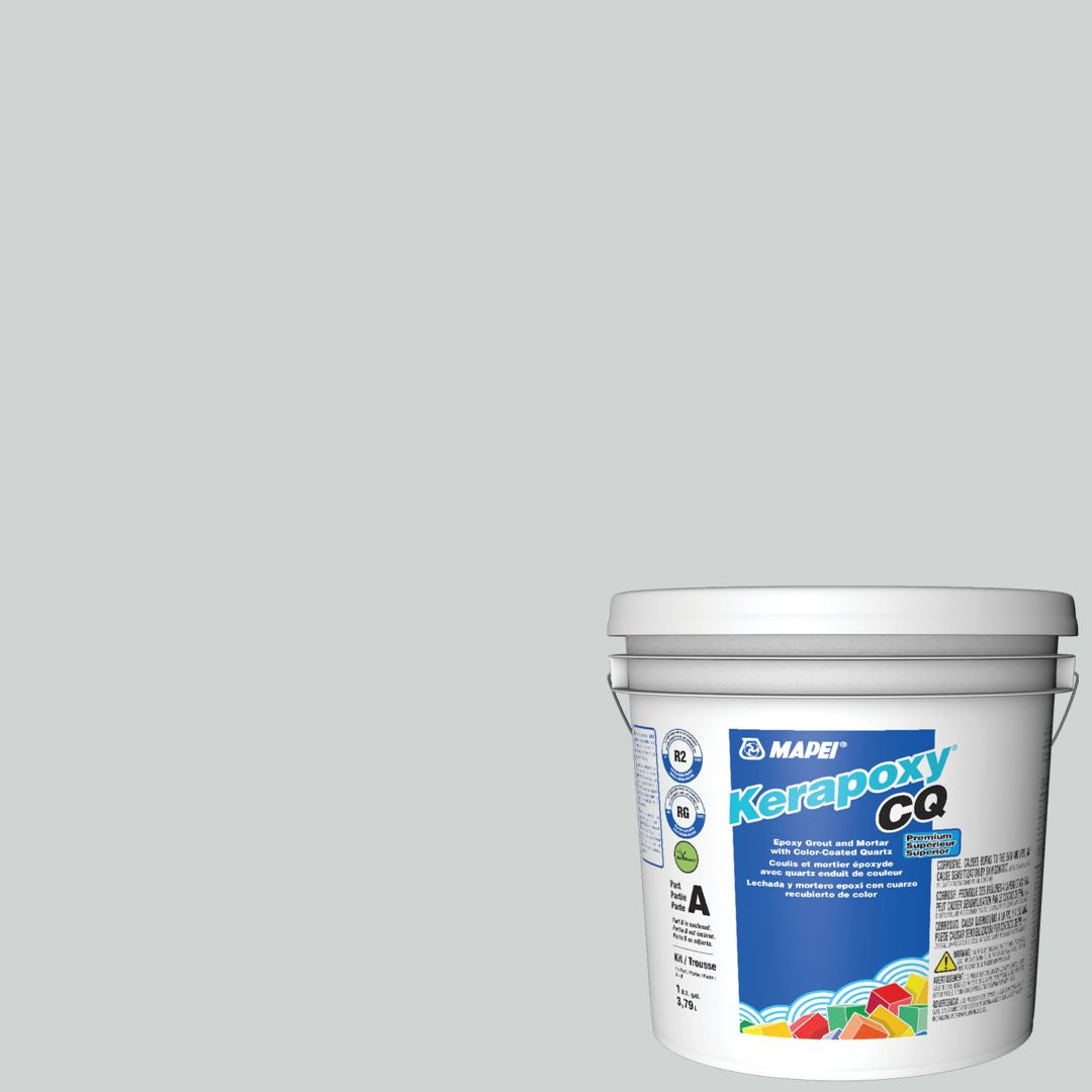 Mapei - Kerapoxy CQ Coulis époxy premium avec quartz coloré #5229 Sel de mer 3.79 L